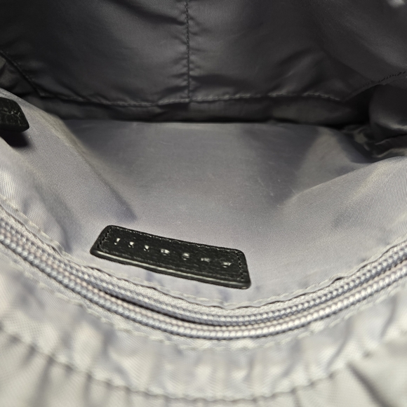 Pebbled Leather Black Bugatti Crossbody Bag - Picture 7 of 9